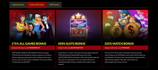 no deposit bonus casino list 2019