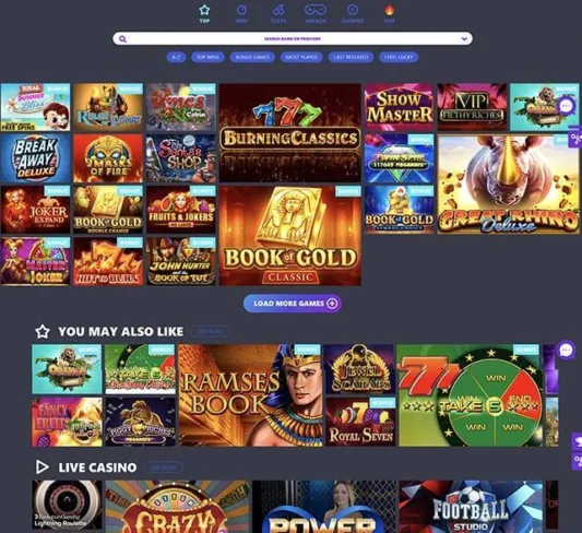 casino Roxy Palace login