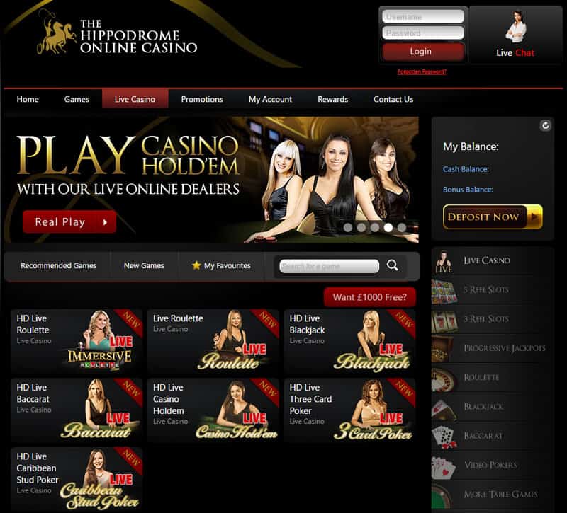 payment methods online casino