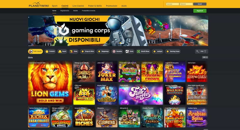 online casino 3d slots