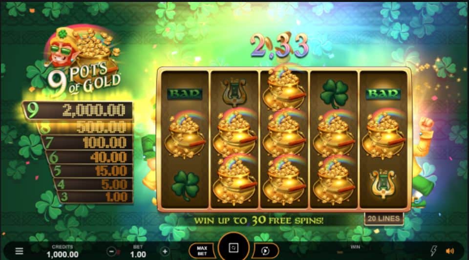 deposit 5 get 20 casino