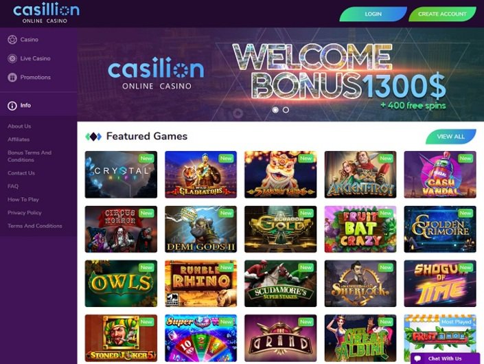 live casino games online free