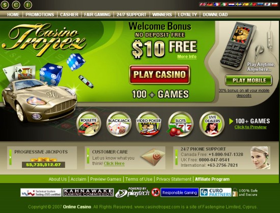 Thrills 50 no deposit free spins