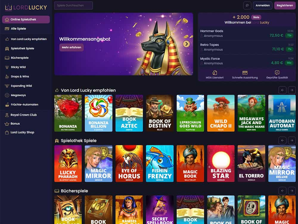 casino games online free