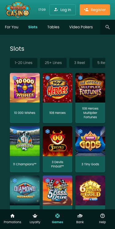 casino games online canada