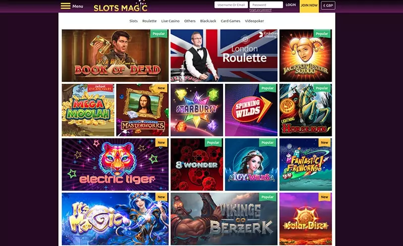 vegas casino games online