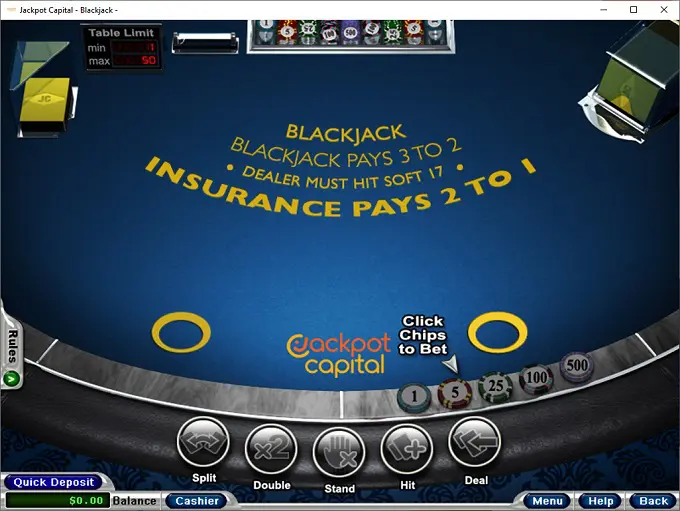 mr bet blackjack