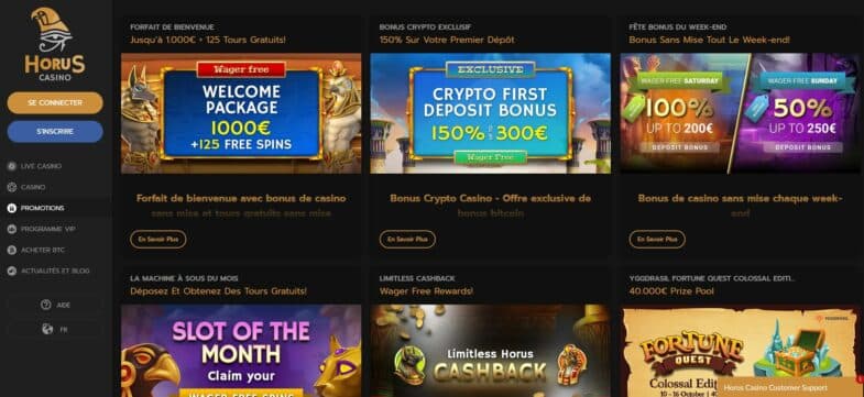 5% deposit bonus casino